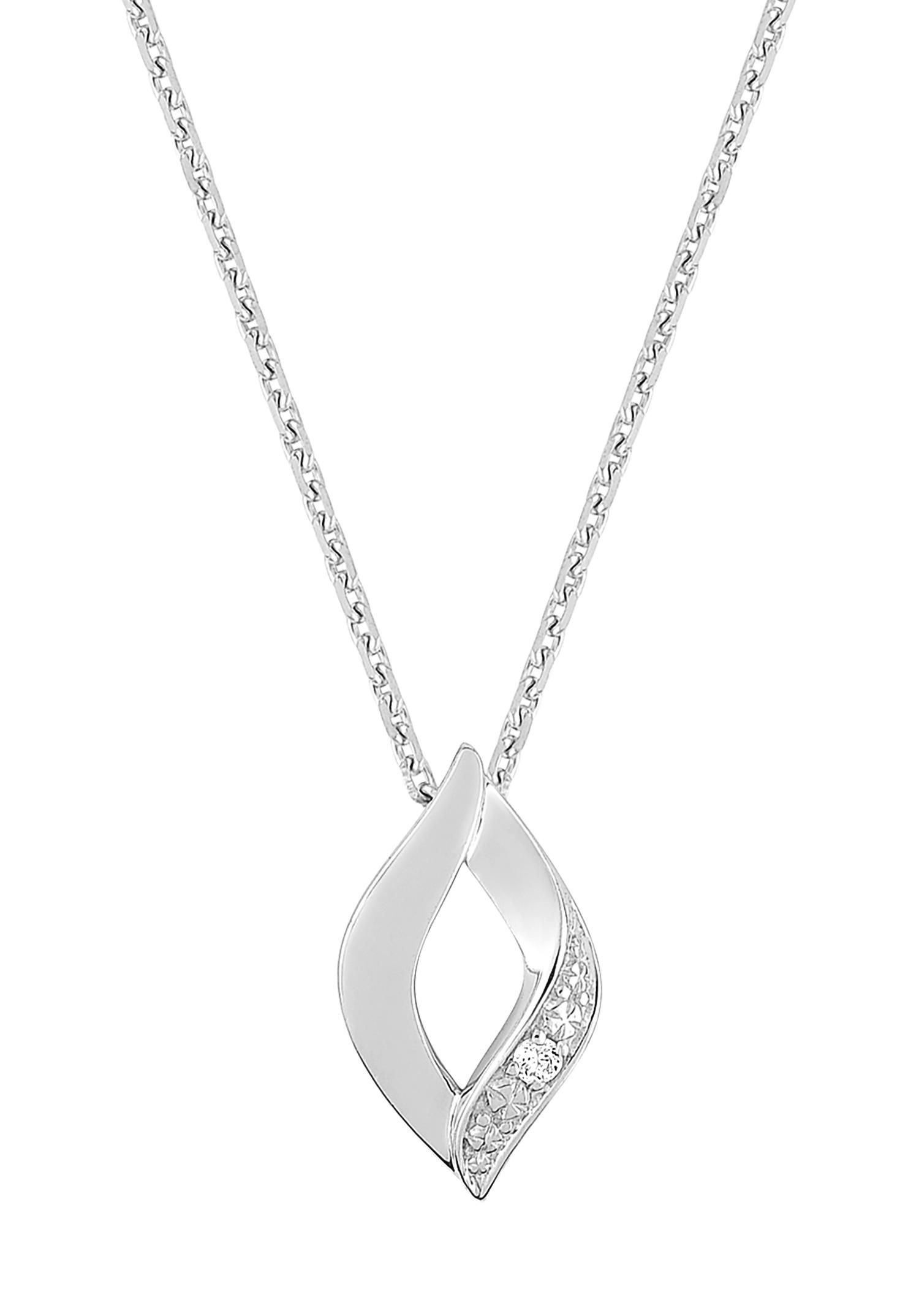 Collier · Or blanc 750‰ · Diamant · 52RY528GB4