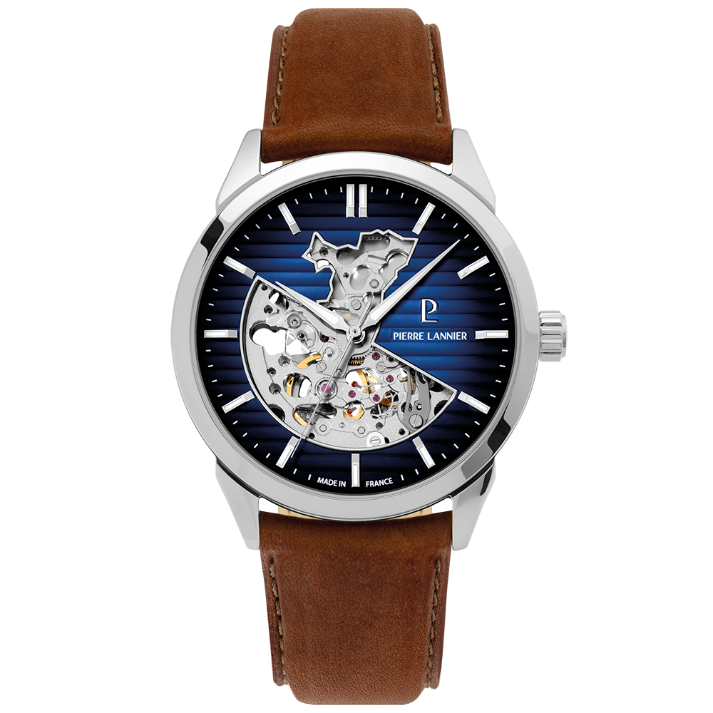 Pierre Lannier Monarck Homme, bleu — 315D164