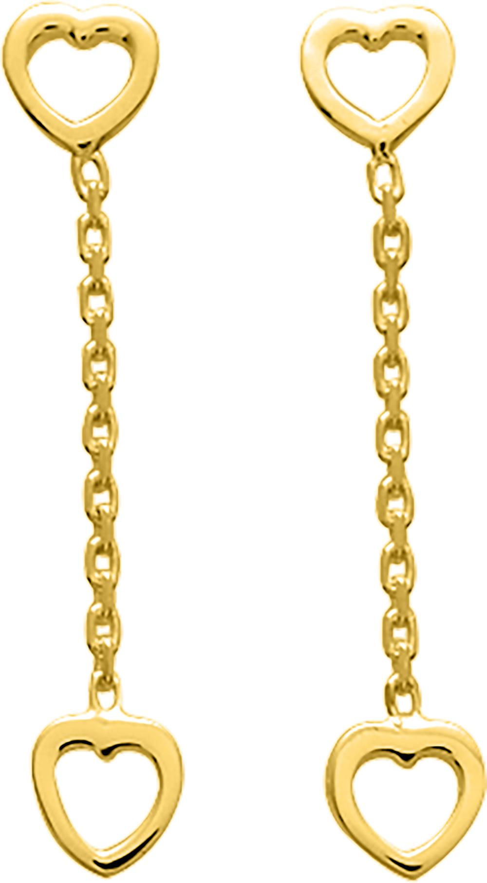 Boucles d’oreilles plaqué or – 62105750