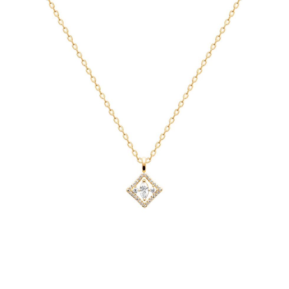 Miniature : Pendentif en plaqué or — CN-2792110