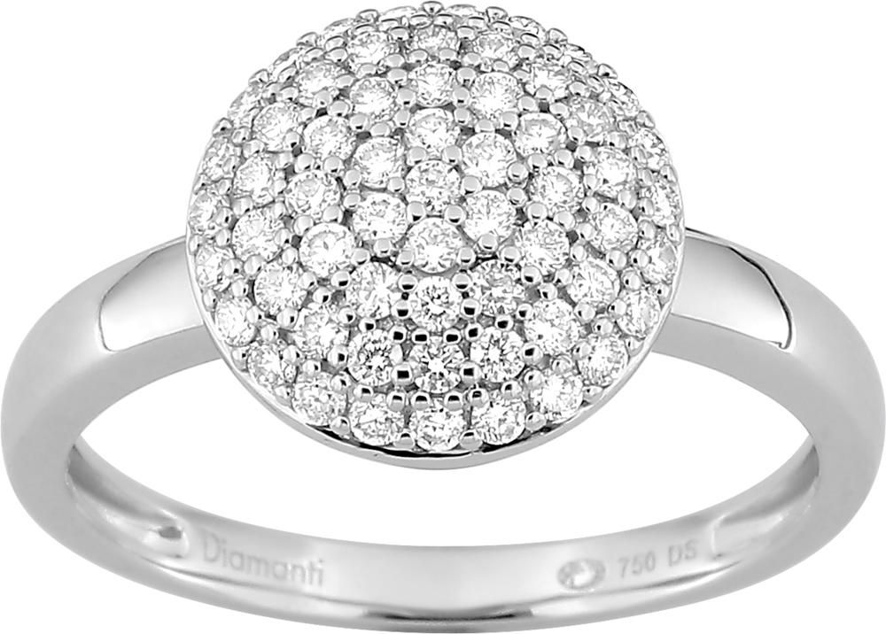 Bague diamant de synthèse · 18 ct · DS1175.21