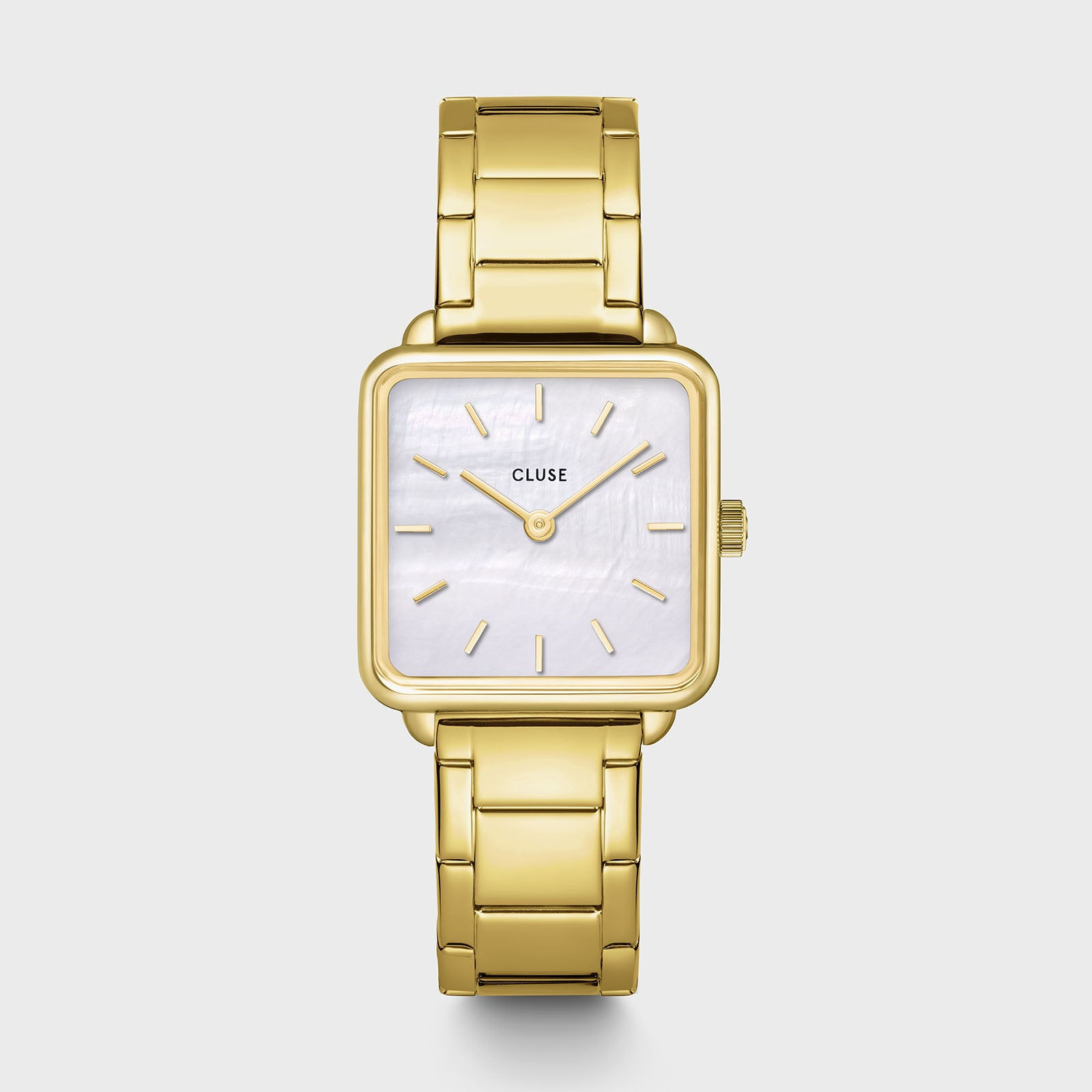 Montre CLUSE La Tétragone femme – doré – CL60026S