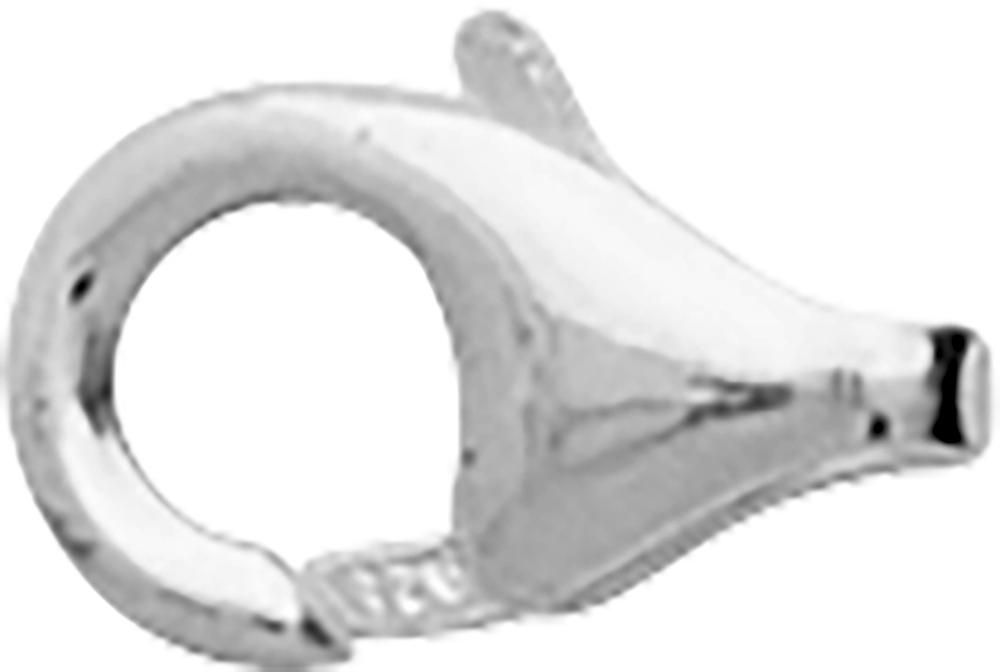 Lot 6 mousquetons argent 925 rhodié – 62MQA2