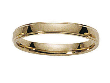 Alliance fantaisie polie · 3 mm · 18 ct · 2111830