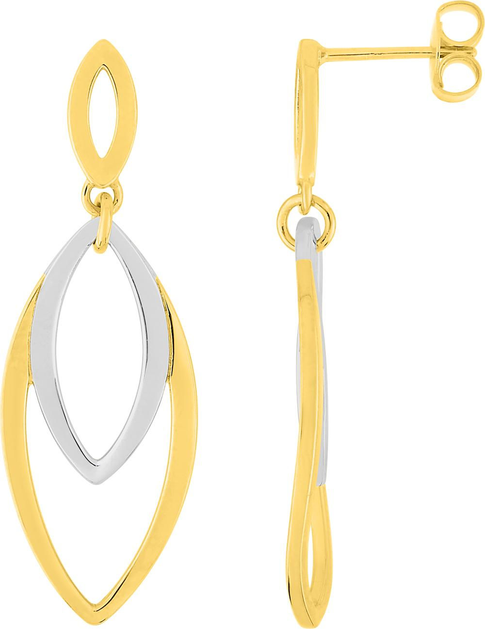Boucles d’oreilles plaqué or – 62BAWL51