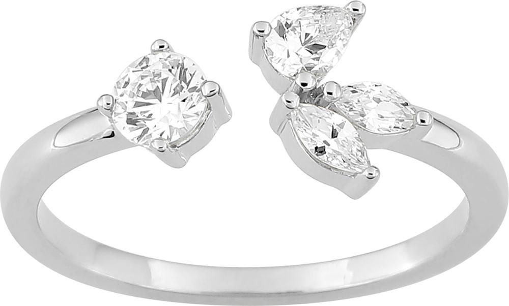 Bague argent 925 rhodié – 62337519.1