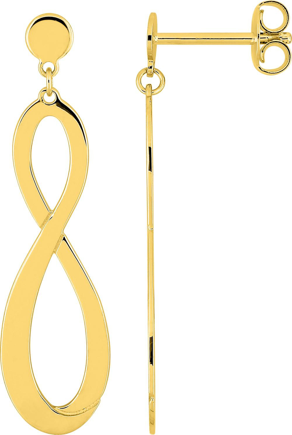 Boucles d’oreilles plaqué or – 62135787