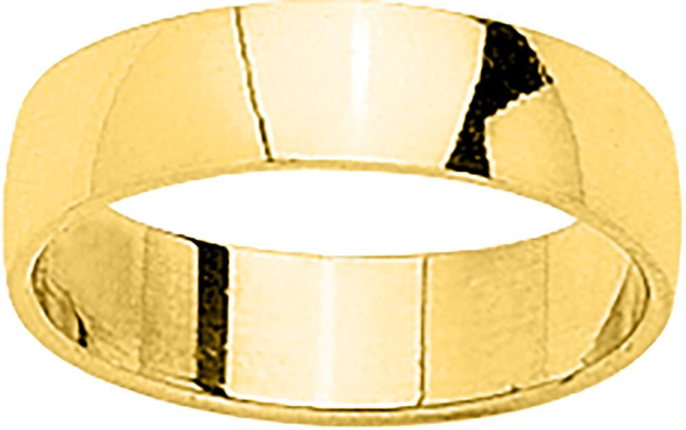 Alliance demi-bombée · 5 mm · 18 ct · 81DB50JA