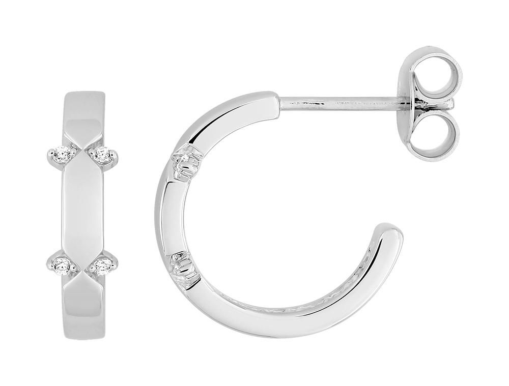 Boucles d’oreilles argent 925 rhodié – 62335078.1