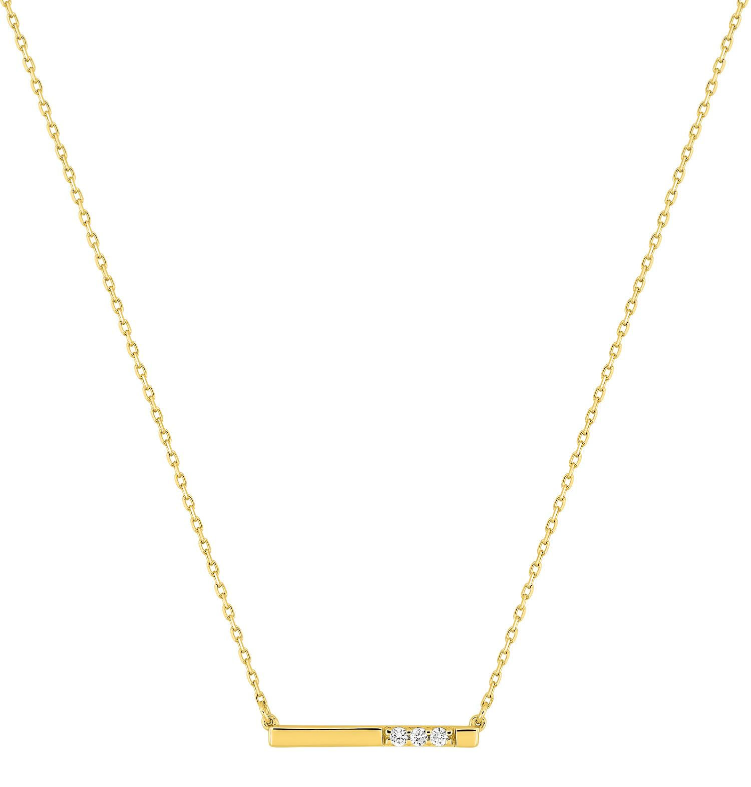Collier · Or jaune 750‰ · Diamant · 523.7364.30