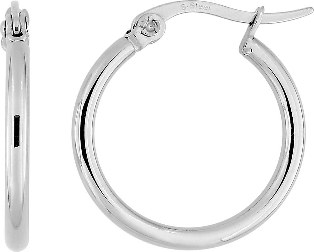 Boucles d’oreilles acier – 62435214