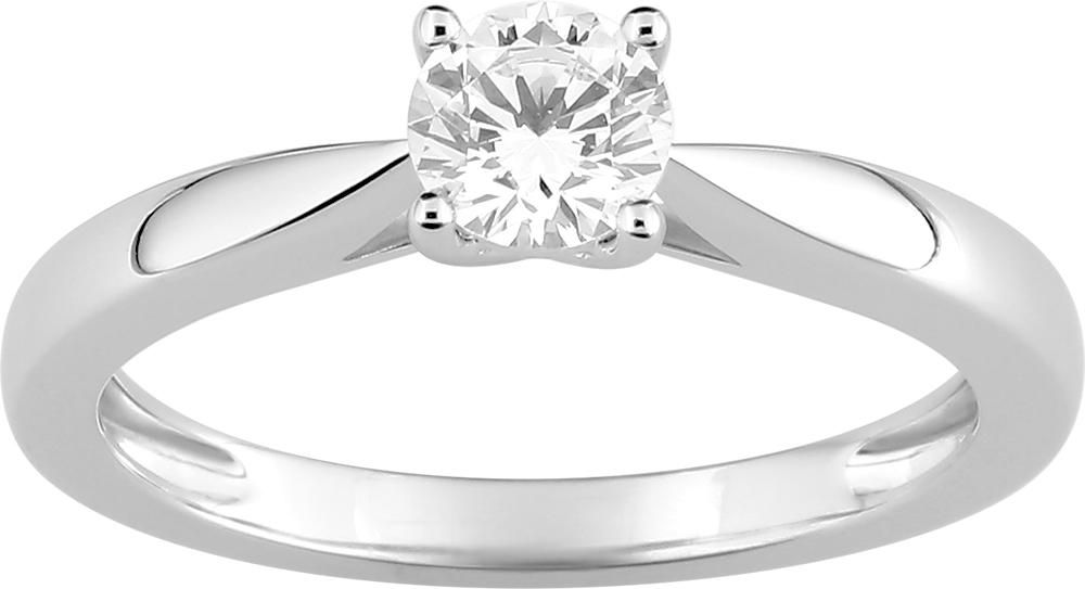 Solitaire diamant naturel · 18 ct · EA001IGB1
