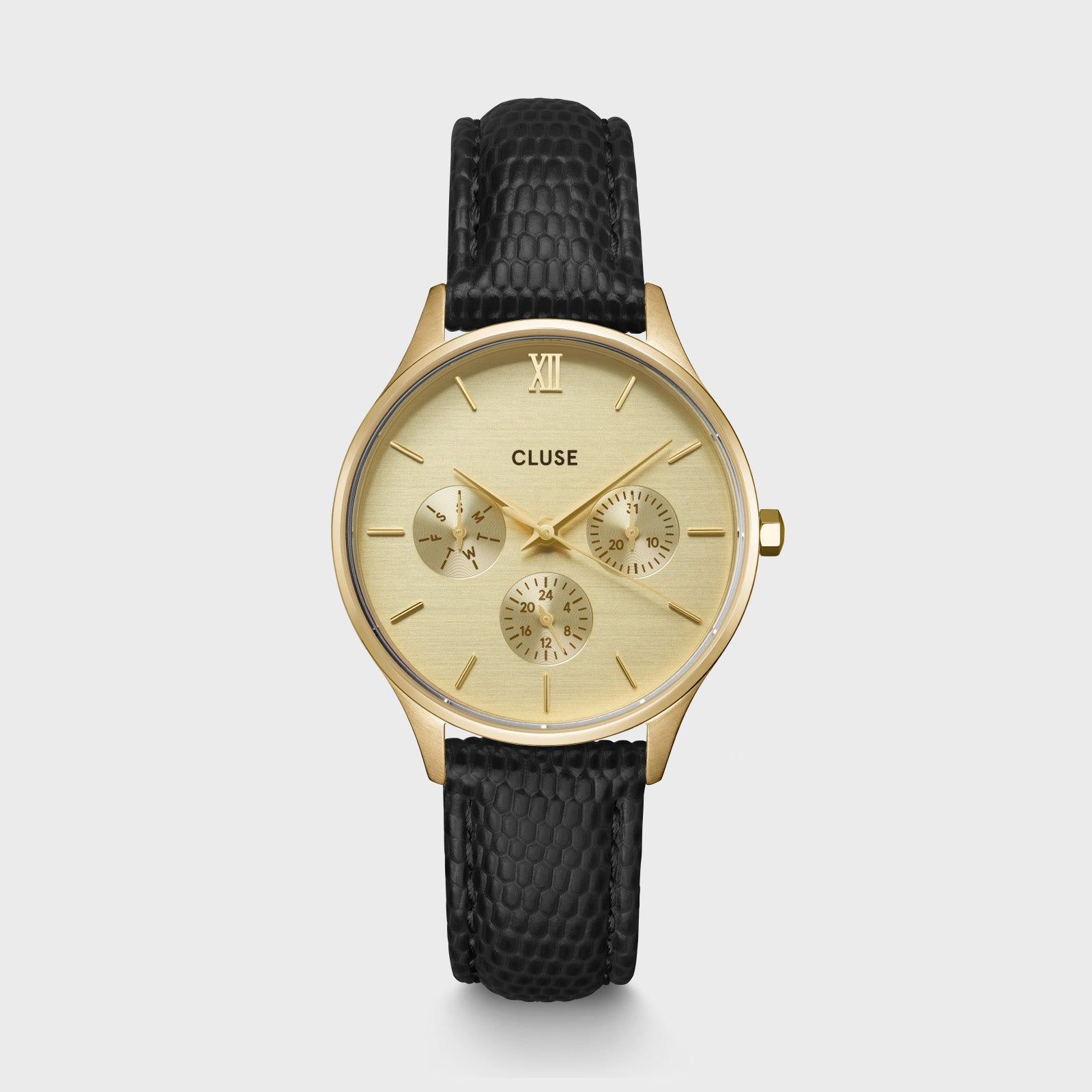 Montre CLUSE Minuit Multifunction femme – doré – CW10705
