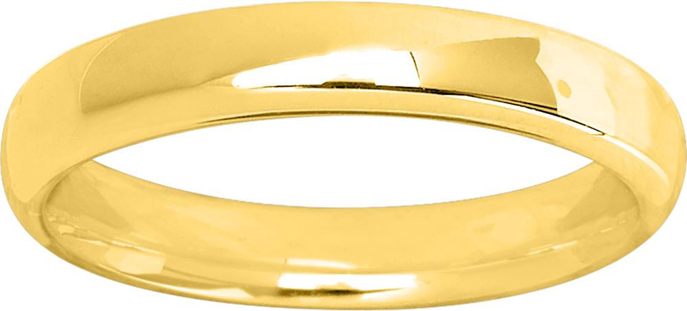 Alliance demi-jonc confort · 3,5 mm · 18 ct · 263212135