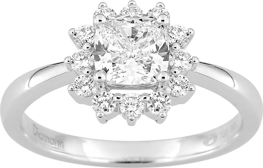 Bague diamant de synthèse · 18 ct · DS1072.21