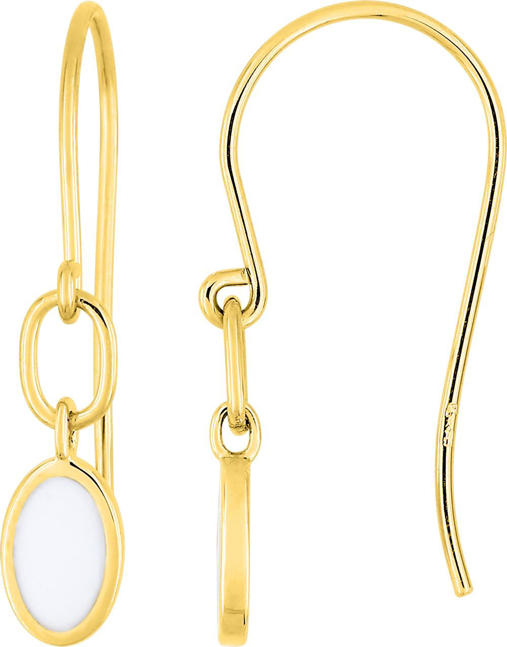 Boucles d’oreilles plaqué or – 62135356