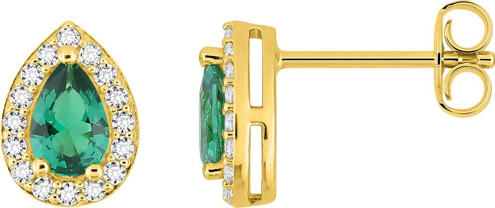 Boucles d’oreilles plaqué or – 62135158.4
