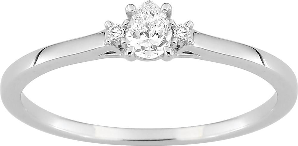 Bague diamant de synthèse · 9 ct · 9KLGD180W