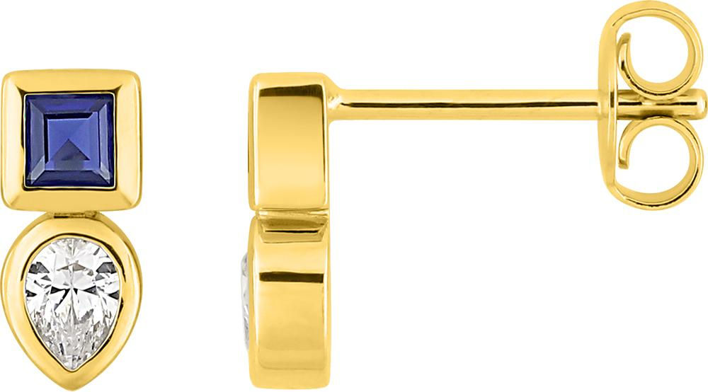 Boucles d’oreilles plaqué or – 62135109.21