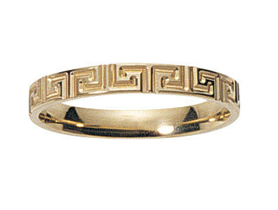 Alliance fantaisie polie · 3 mm · 18 ct · 2112970