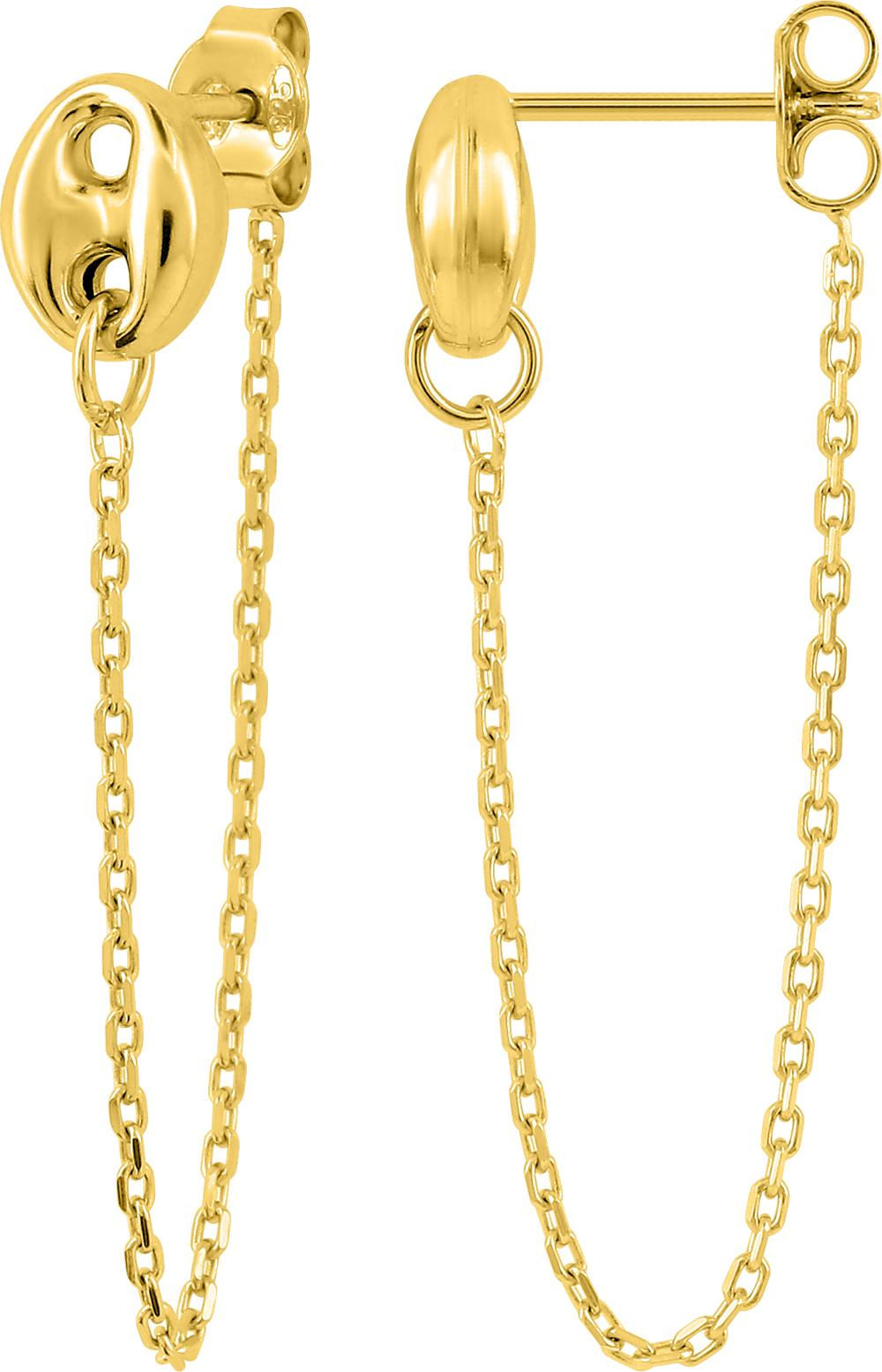 Boucles d’oreilles plaqué or – 62135A11
