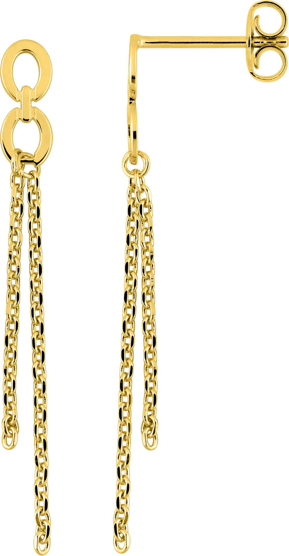 Boucles d’oreilles plaqué or – 62135A88