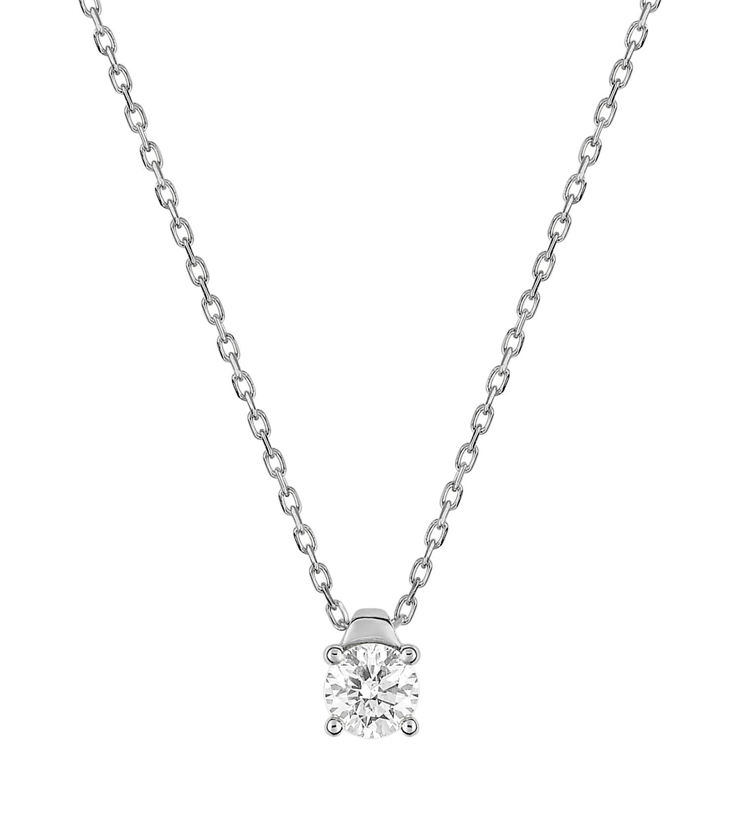 Collier · Or blanc 750‰ · Diamant · 523.7062.61