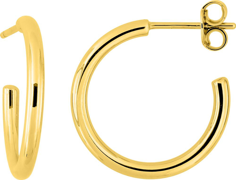 Boucles d’oreilles plaqué or – 62135938