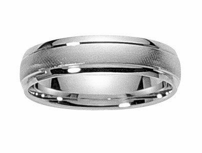 Alliance fantaisie mate · 5 mm · 18 ct · 2113625