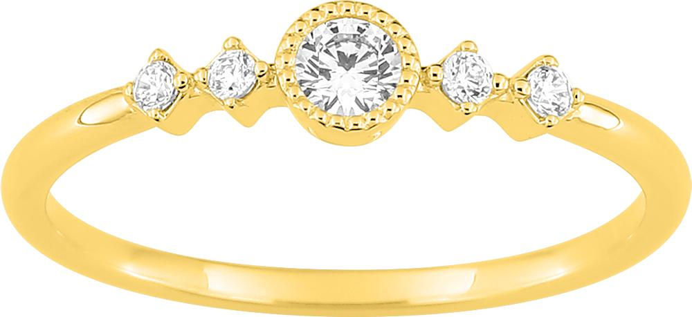 Bague diamant naturel · 18 ct · 1.7658.30
