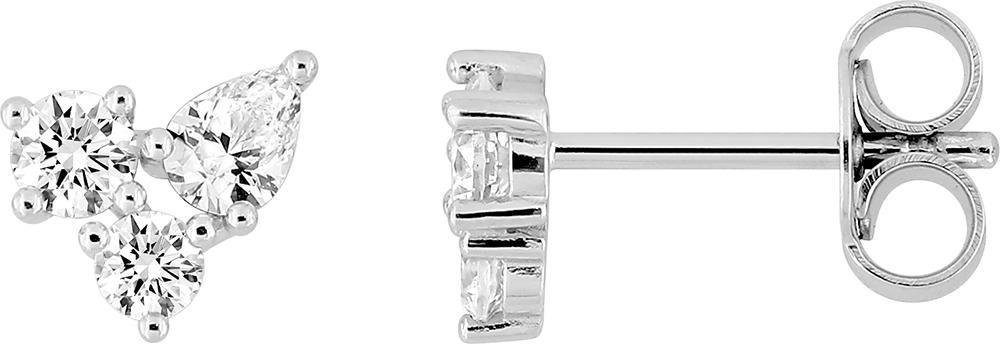 Boucles d’oreilles argent 925 rhodié – 62335050.1