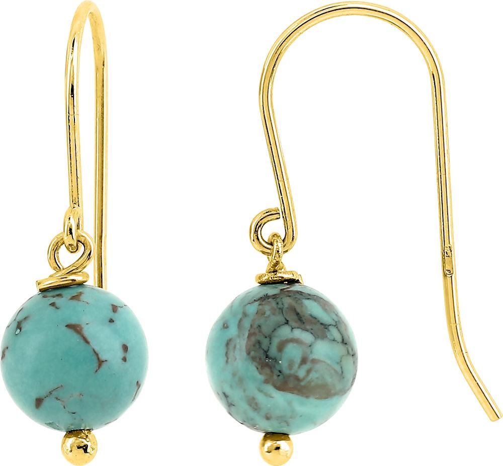 Boucles d’oreilles plaqué or – 62135654