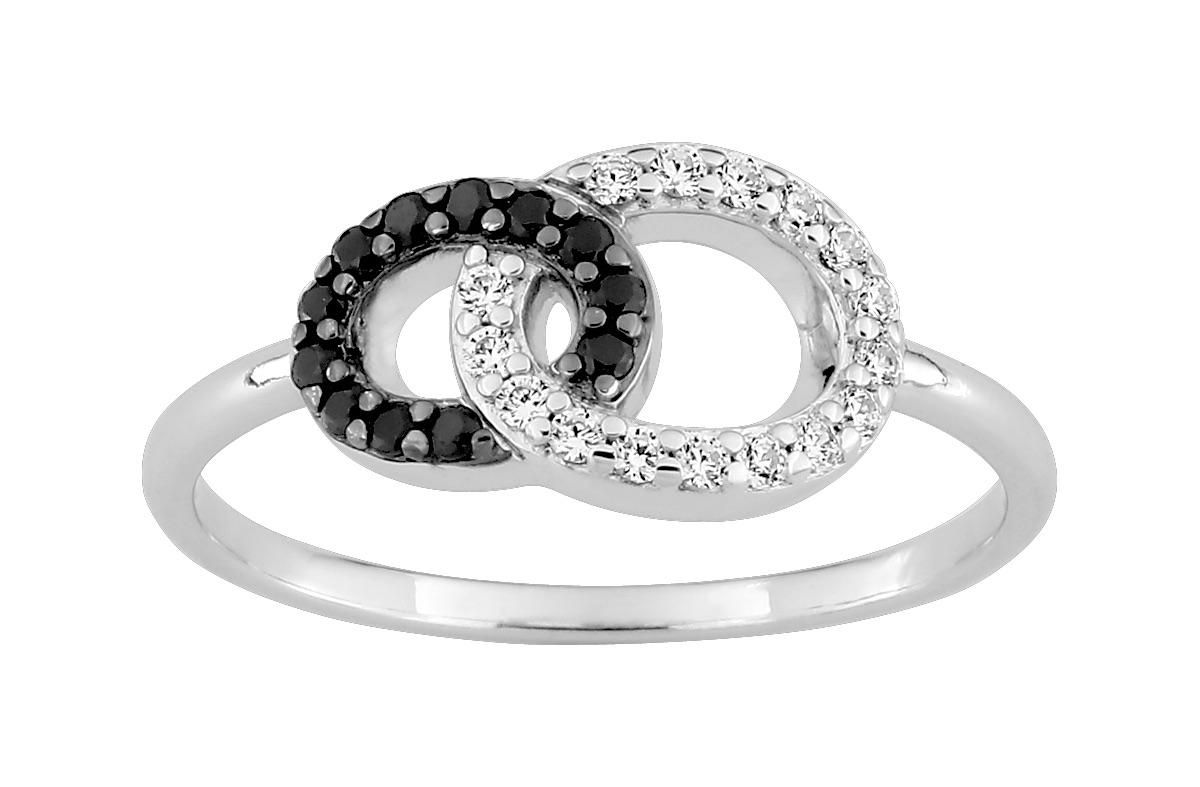 Bague argent 925 rhodié – 62337987.9