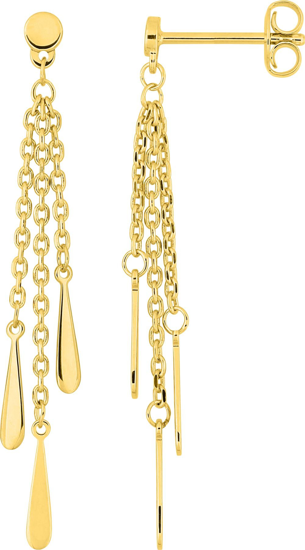 Boucles d’oreilles plaqué or – 62135A05