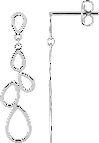 Boucles d’oreilles argent 925 rhodié – 62335A105