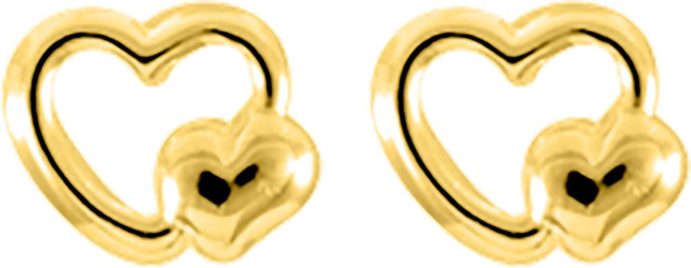 Boucles d’oreilles plaqué or – 62135240