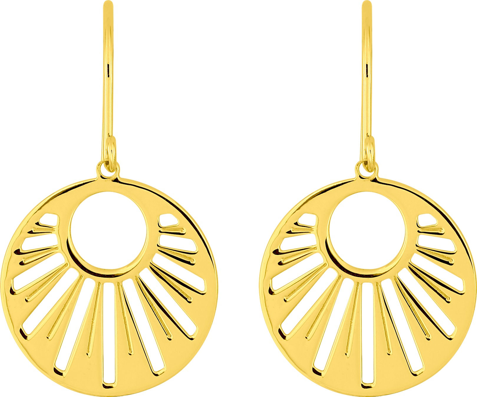 Boucles d’oreilles plaqué or – 62135980