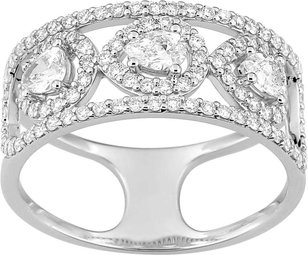 Bague diamant de synthèse · 18 ct · DS1165.21