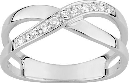 Bague argent 925 rhodié – 62ASRH27Z