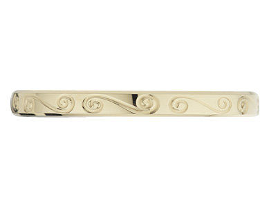 Alliance fantaisie polie · 2 mm · 9 ct · H2023330