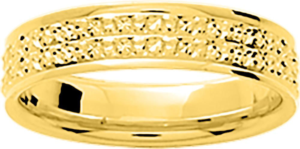 Alliance fantaisie confort · 4,5 mm · 9 ct · 909K021J45