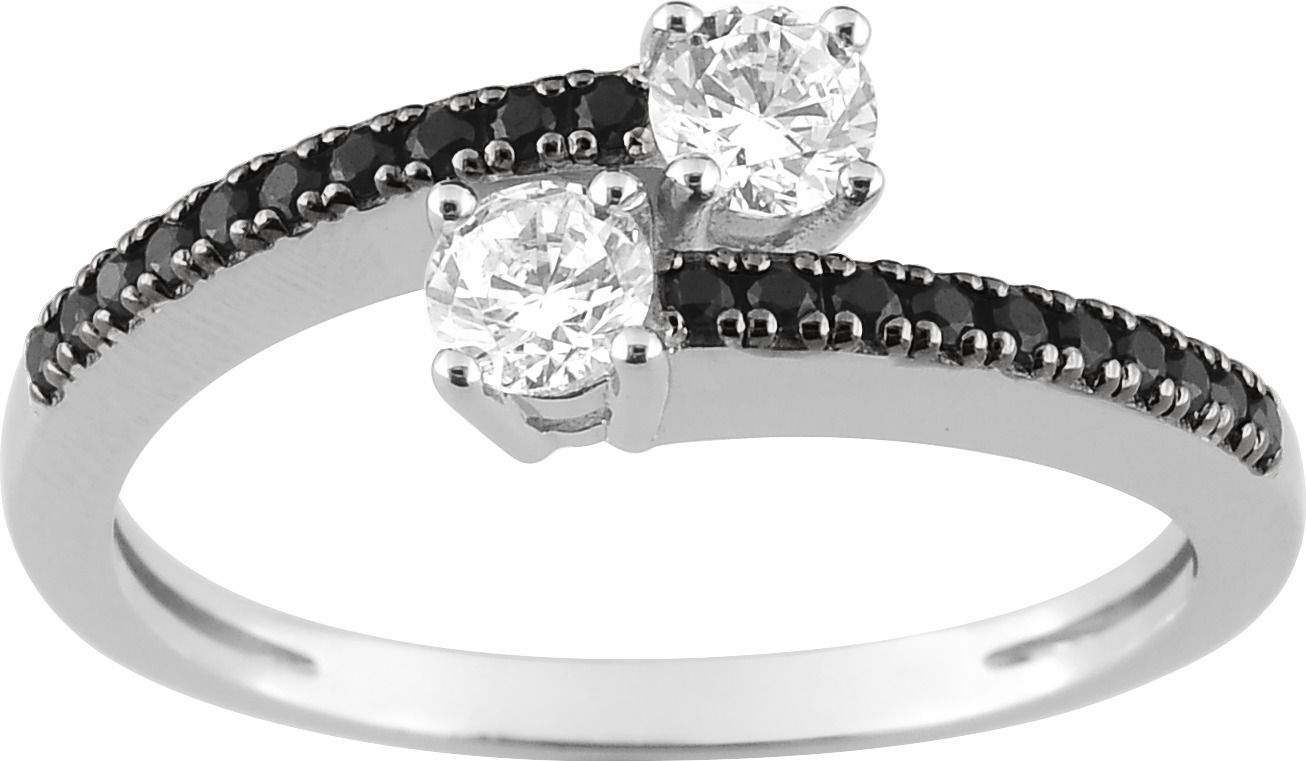 Bague argent 925 rhodié – 62337730.1