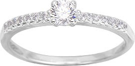 Bague argent 925 rhodié – 62337456.1