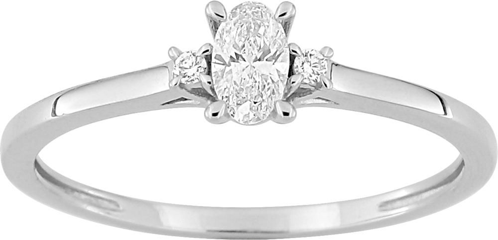 Bague diamant de synthèse · 9 ct · 9KLGD141W