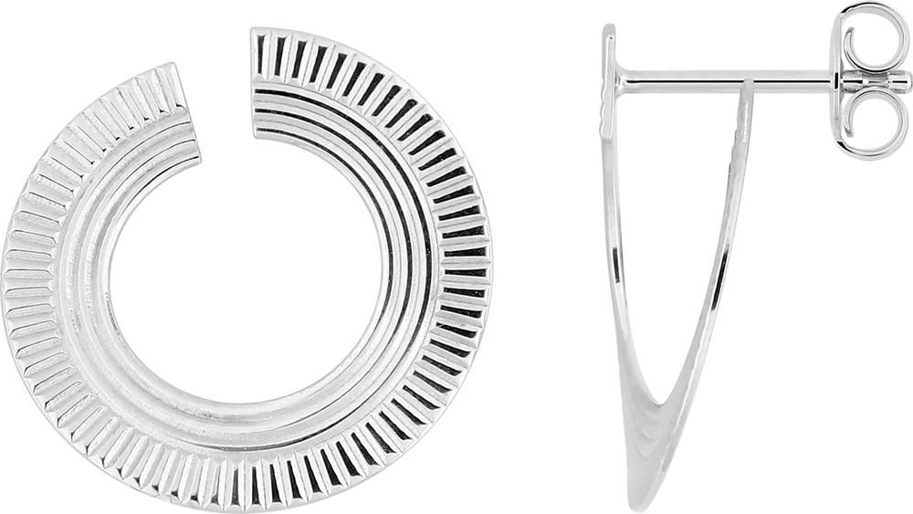 Boucles d’oreilles argent 925 rhodié – 62335A107