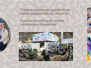 Gewe säger Guten Tag från mässan i Tyskland!