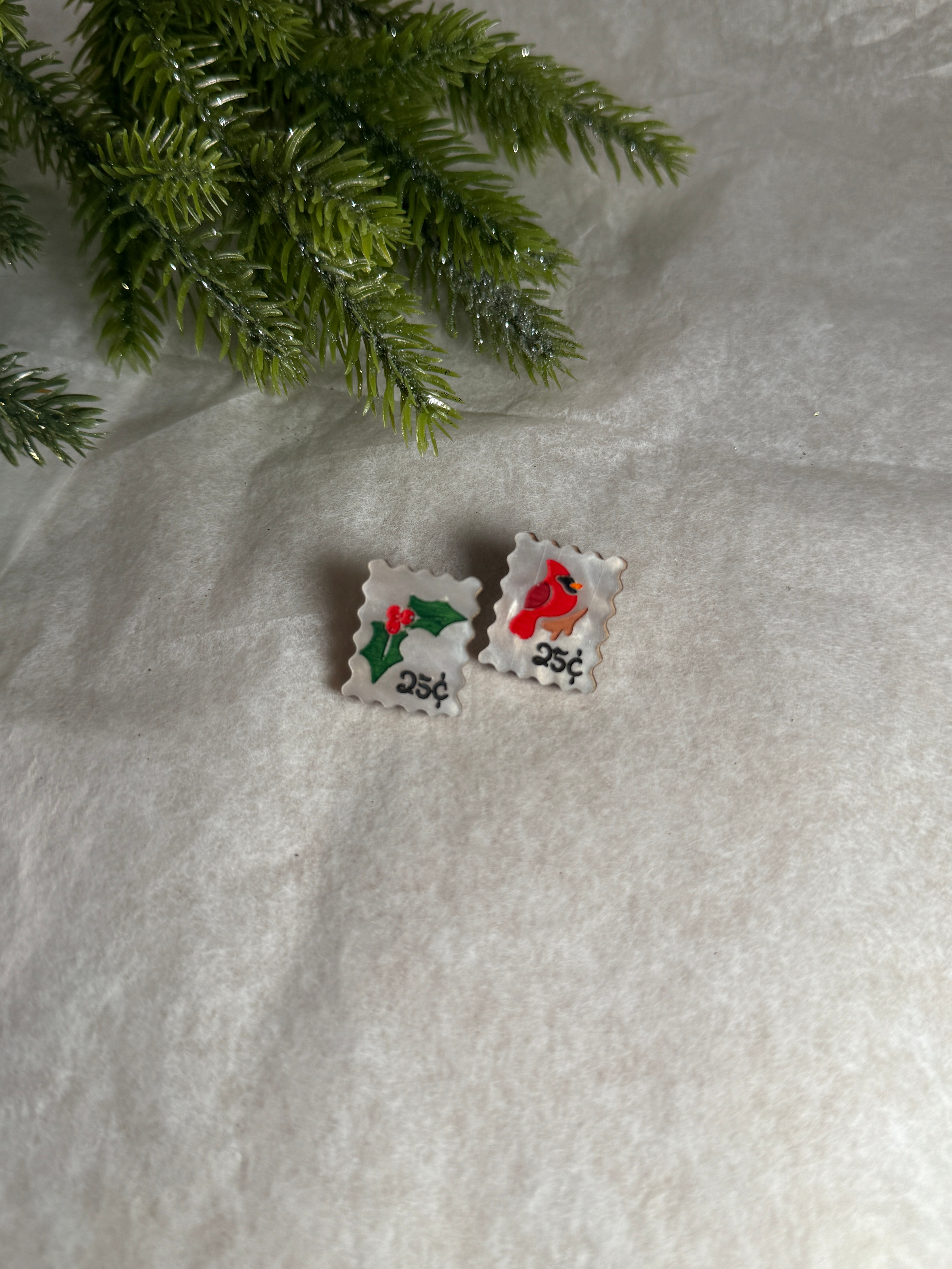 Vintage Stamp XL Studs