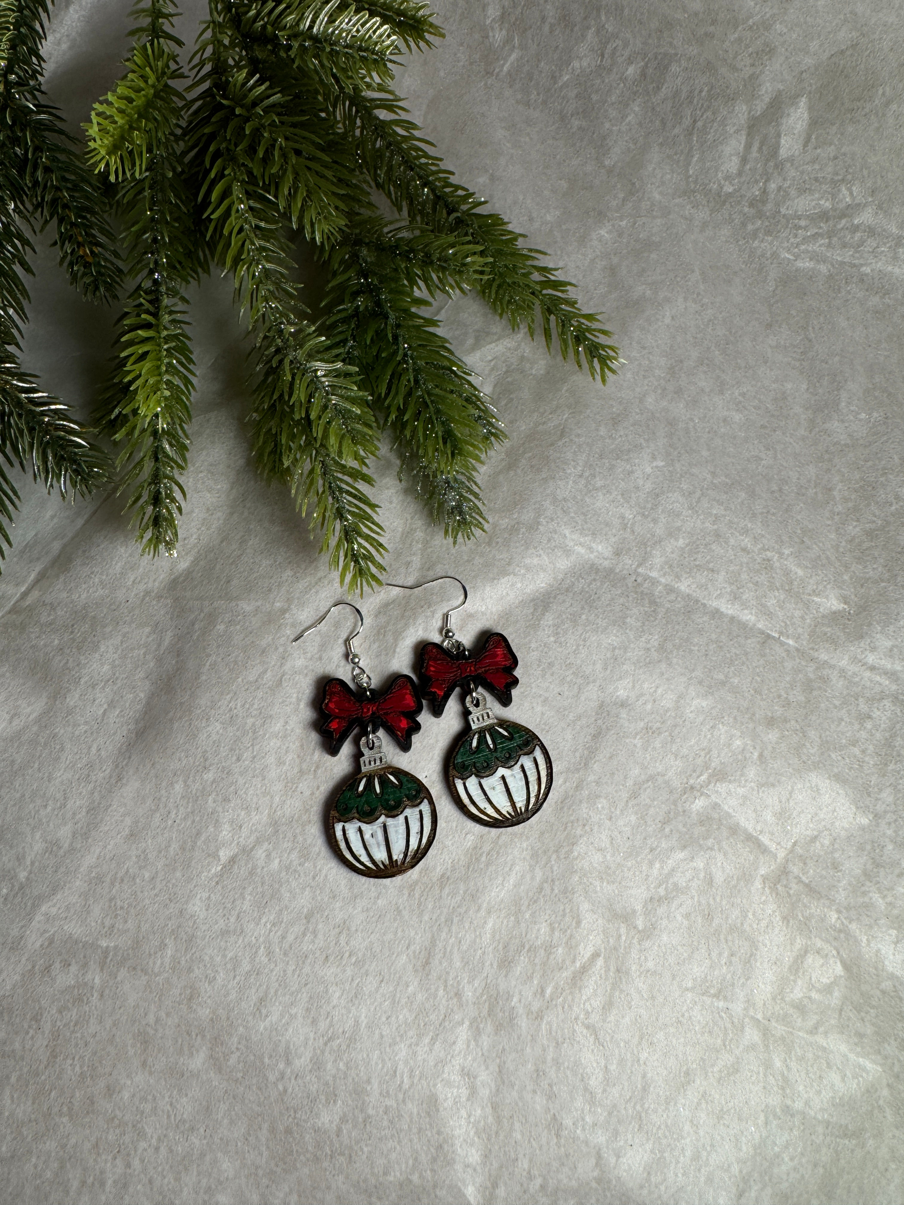 Red + Green Christmas Balls