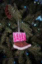 Thumbnail: Fireweed Tufs Christmas Ornament
