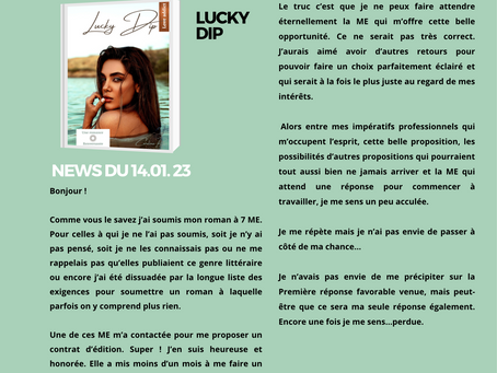 Newsletter de Janvier 2023